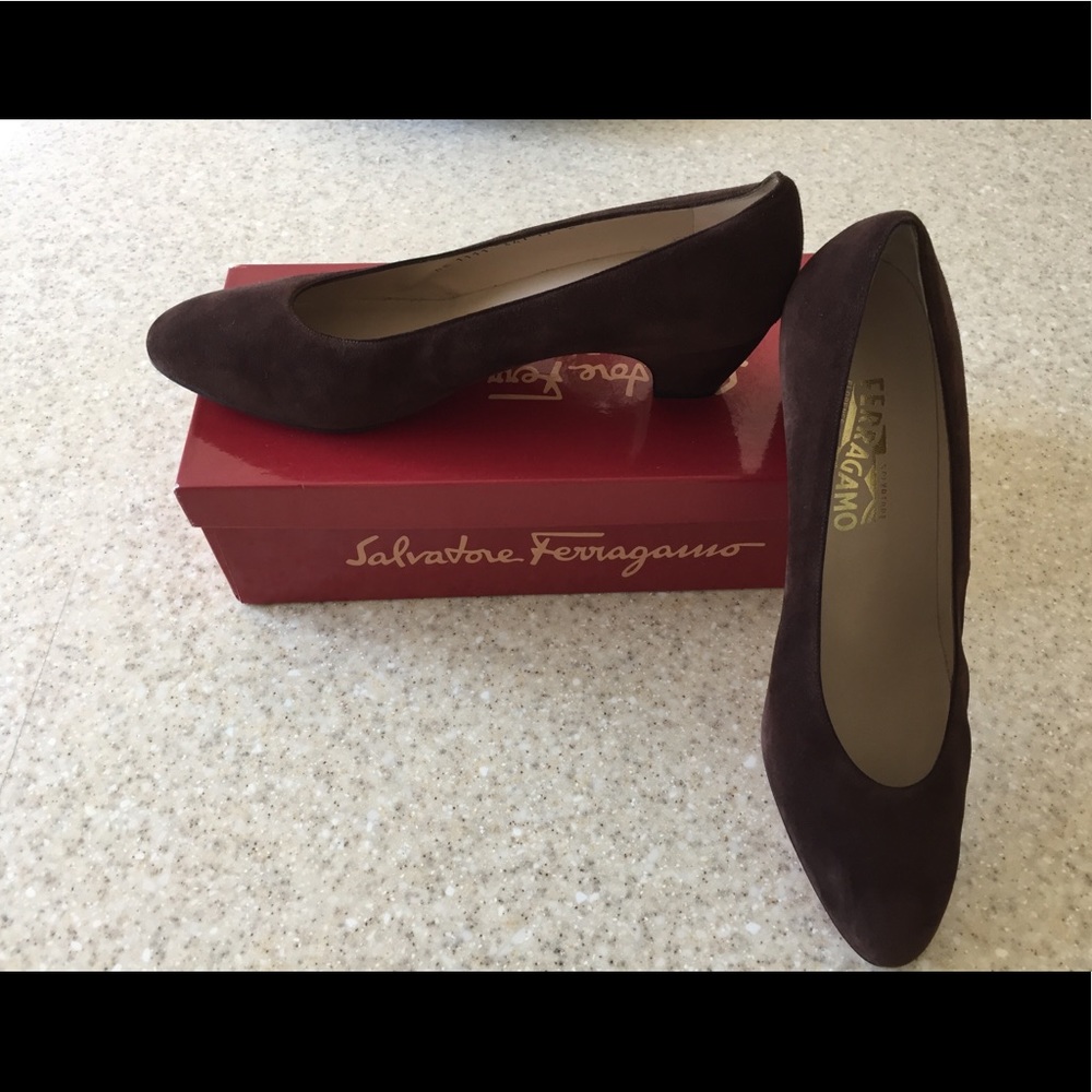 Salvatore Ferragamo 2 inch heels